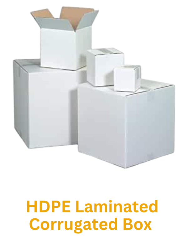 Corrugated HDPE Laminated Packaging Box